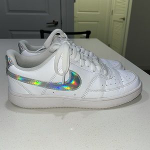 Nike Court Vision Low Iridescent Sneakers